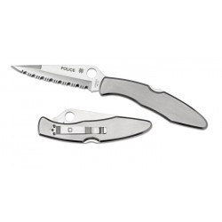 SC7S Navaja Spyderco Police Serrated