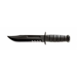KA1212 cuchillo Ka-bar USA Fighting Knife Black Serrated