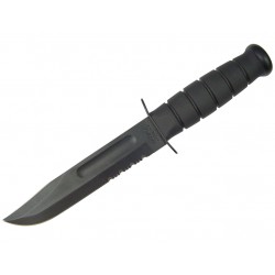 KA1212 cuchillo Ka-bar USA Fighting Knife Black Serrated