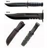 KA1212 cuchillo Ka-bar USA Fighting Knife Black Serrated