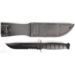 KA1257 cuchillo Ka-bar Short Serrated Leather