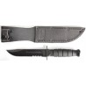 KA1257 cuchillo Ka-bar Short Serrated Leather