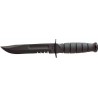 KA1257 cuchillo Ka-bar Short Serrated Leather