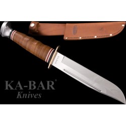 KA1235 cuchillo Ka-Bar Matine Hunter Leather Handle