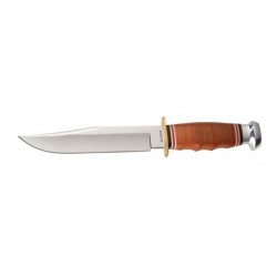 KA1236 cuchillo Ka-Bar Bowie Leather Handle