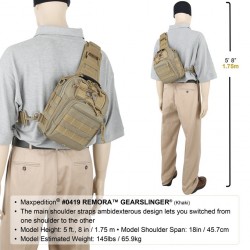 Maxpedition Remora Gearslinger Black