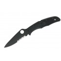 Navaja Spyderco Endura 4 Black Blade Parc Serr