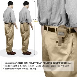 Maxpedition Mini Rollypoly Black