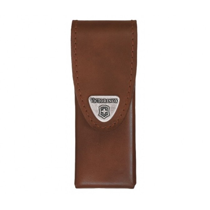 Victorinox - Funda Piel Marrón | Armería Leopard