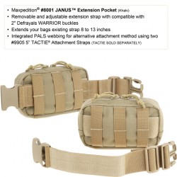 Maxpedition Janus Extension Pocket. Khaki.