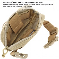 Maxpedition Janus Extension Pocket. Black.