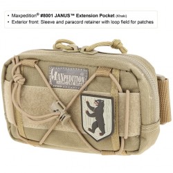 Maxpedition Janus Extension Pocket. Black.