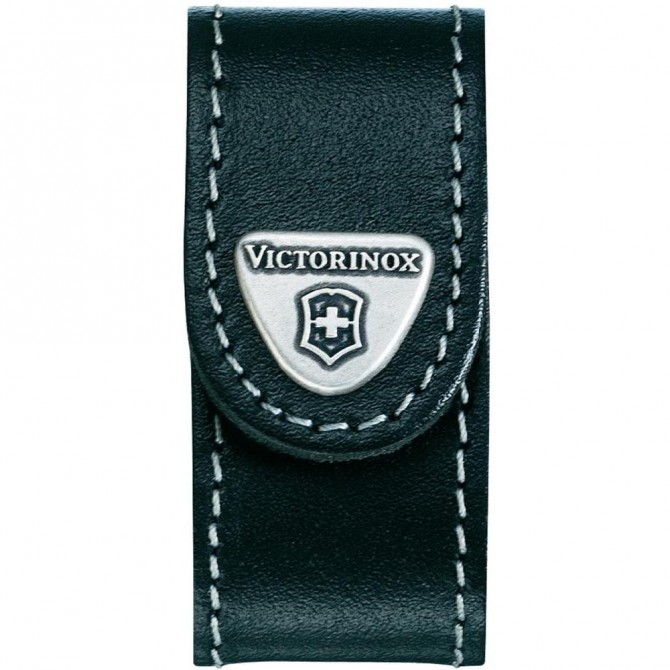 Victorinox - Funda Piel Negra Pequeña | Armería Leopard