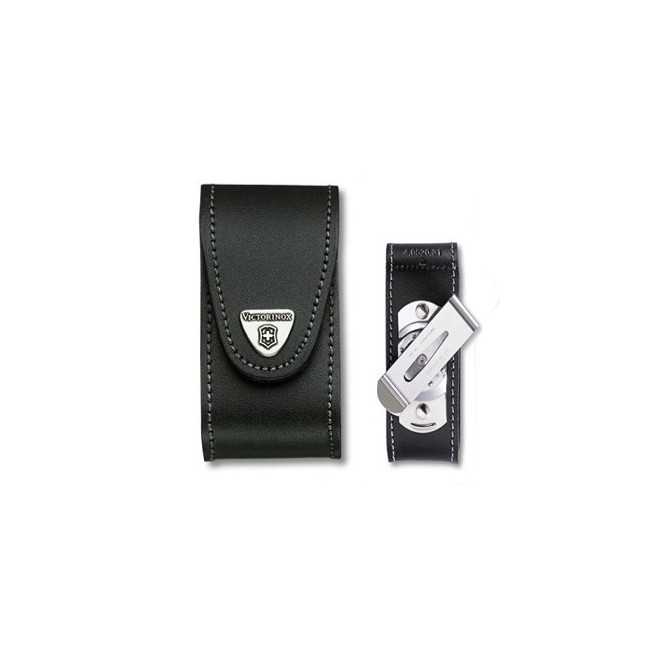 Victorinox - Funda Piel con Clip Rotativo | Armería Leopard 