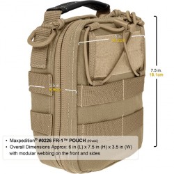 Maxpedition FR-1 Pouch Khaki