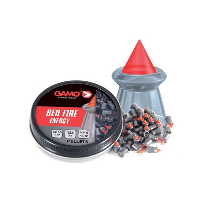 Balines Gamo Red Fire 4,5 mm 125 ud