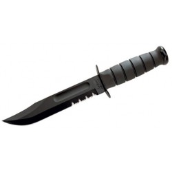 Ka-Bar USA Fighting Knife Kydex Serrated