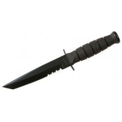 Ka-Bar Short Ka-Bar Tanto Serrated Glass Filled Nylon Sheath