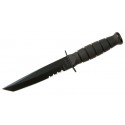 Ka-Bar Short Ka-Bar Tanto Serrated Glass Filled Nylon Sheath