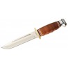 Ka-Bar Leather Handled Marine Hunter