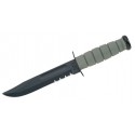Ka-Bar Fighting Knife Serrated Foliage Green