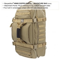Maxpedition Doppleduffel Adventure Bag Khaki