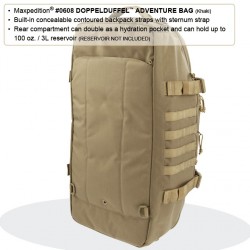 Maxpedition Doppleduffel Adventure Bag Khaki
