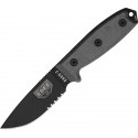 Rat Cutlery RC-3. 8 1/4" Overall Part Serrated