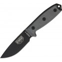 Esee Model 3 Micarta Negra Funda Kydex Coyote