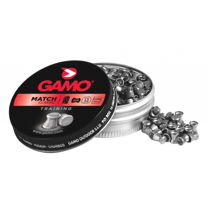Balines Gamo Match 4,5 mm 250 Unidades
