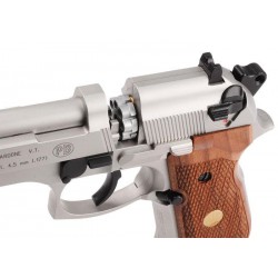 Beretta M 92 FS Nickel/Madera