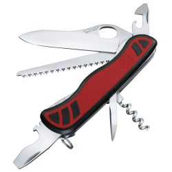 Victorinox - Navaja Suiza Multiusos Forester One Hand Rojo y Negro