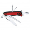 Victorinox - Navaja Suiza Multiusos Forester One Hand Rojo y Negro