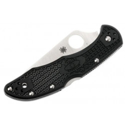 Spyderco Delica 4 Filo Liso FRN Negro
